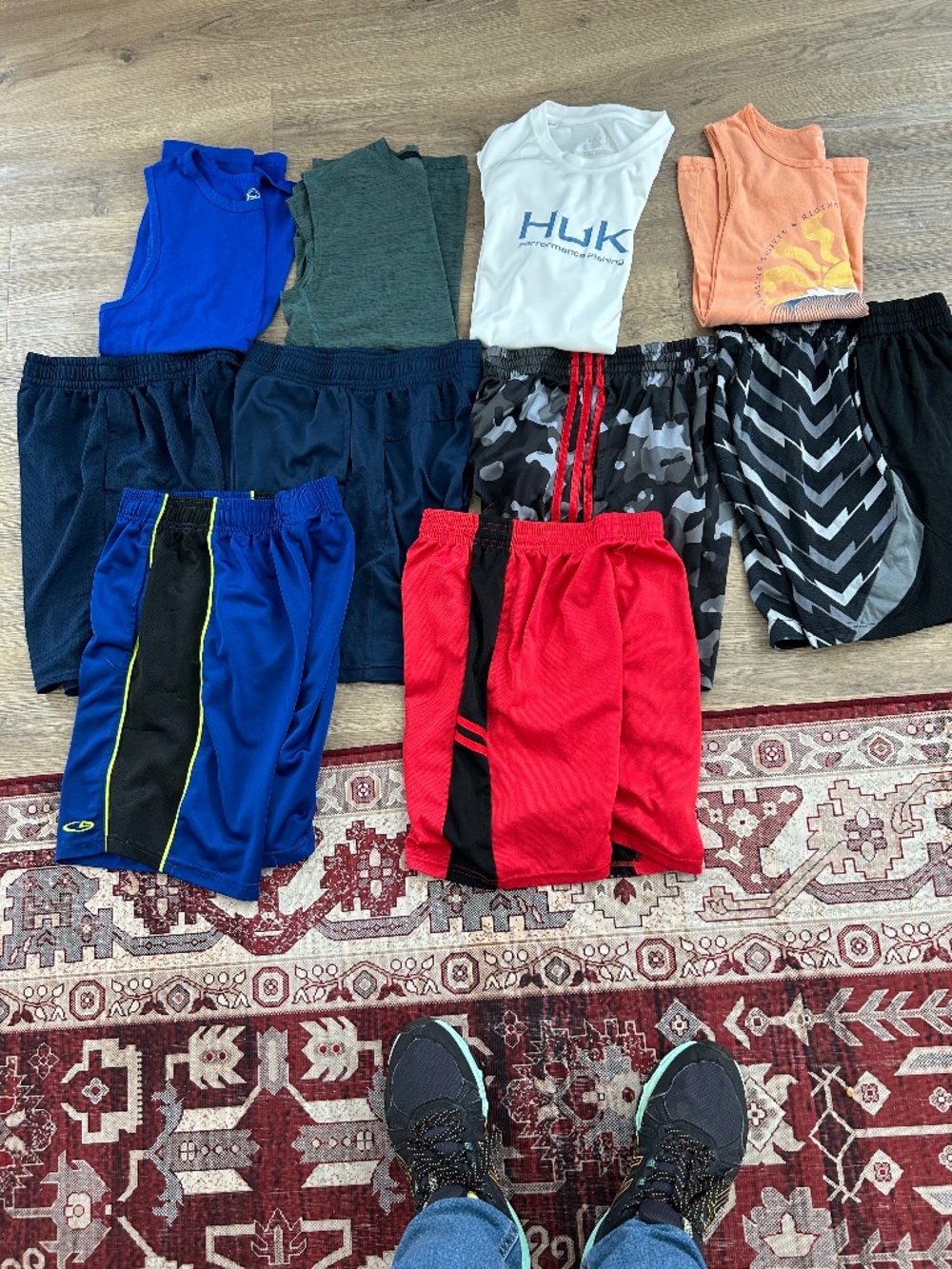 Boys summer clothing bundle - 10 pieces